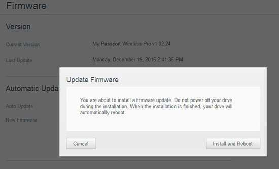 update tự động firmware