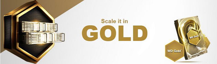 Ổ cứng WD Gold tối ưu cho Data center