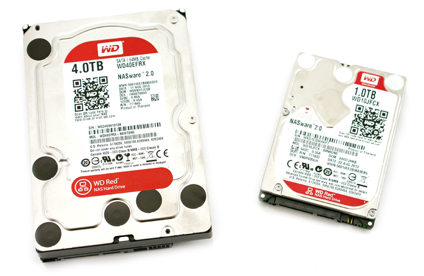 WD Red 4TB & WD Red 2.5inch
