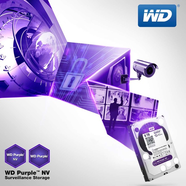 Giới thiệu ổ cứng wd purple nv cho hệ thống giám sát