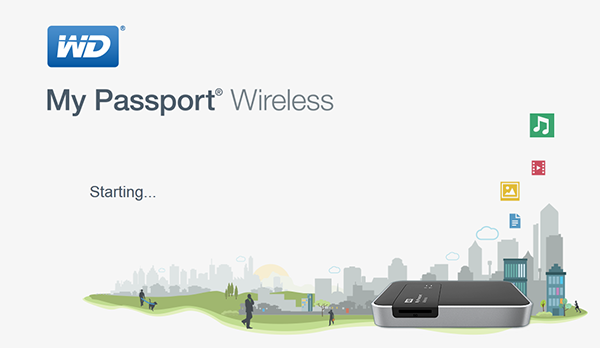 truy cập dashboard my passport wireless