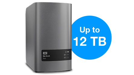 WD My Book duo dung lượng lớn 12 tb