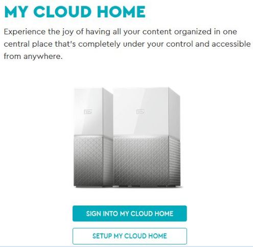 Hướng dẫn cài đặt WD My Cloud Home dòng Personal Cloud