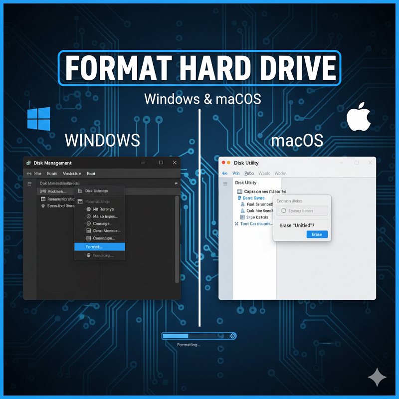 Hướng dẫn định dạng ổ cứng đơn giản nhất