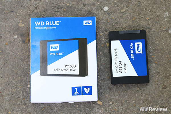 Đánh giá ổ cứng ssd wd blue