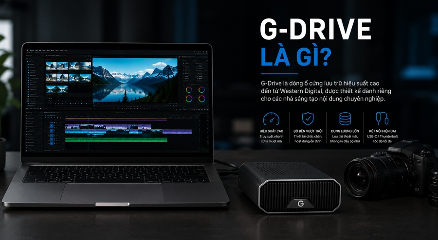 G-Drive là gì? Ổ cứng này dành cho ai?