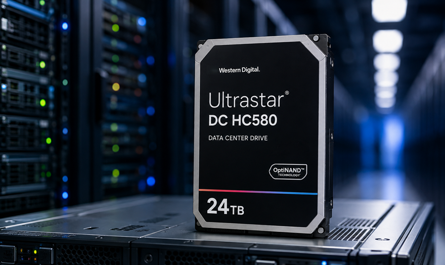 WD Ultrastar DC HC580 24TB có gì nổi bật?