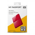 Ổ cứng WD My Passport 4TB WDBYFT0040BRD Red