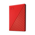 Ổ cứng gắn ngoài WD My Passport 1TB 2.5" USB 3.2, Model: WDBYVG0010BRD-WESN, màu đỏ