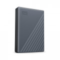 Ổ cứng gắn ngoài WD My Passport 2.5" 4TB Silicon Grey, Model: WDBRMD0040BGY-WESN