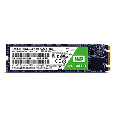 Ổ cứng SSD WD Green 480GB M2 2280 mã WDS480G2G0B new 2019