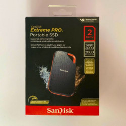 Ổ cứng di động SSD 2TB SanDisk Extreme Pro V2 E81 SDSSDE81-2T00-G25