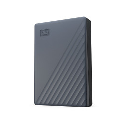 Ổ cứng gắn ngoài WD My Passport 2.5" 4TB Silicon Grey, Model: WDBRMD0040BGY-WESN
