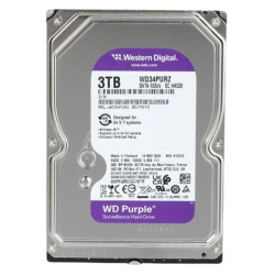 Ổ cứng Camera WD Purple 3TB SATA3 5400RPM 256MB Cache WD34PURZ
