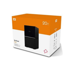 Ổ cứng gắn ngoài WD My Book Duo 3.5" 20TB USB 3.1, Model: WDBFBE0200JBK-SESN, màu đen xám