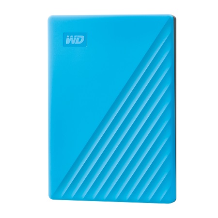 Ổ cứng gắn ngoài WD My Passport 1TB 2.5" USB 3.2, Model: WDBYVG0010BBL-WESN, màu xanh