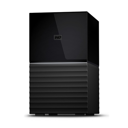 Ổ cứng gắn ngoài WD My Book Duo 3.5" 44TB USB 3.1, Model: WDBFBE0440JBK-SESN, màu đen xám
