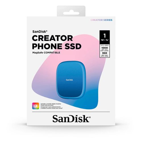 Ổ cứng di động SSD Sandisk Creator Phone E62 2TB SDSSDE62C-2T00-G25